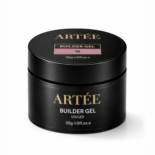 ARTÉE Builder Gel - Bubblegum Pink-Medium Viscosity for Nail Extensions & Overlay