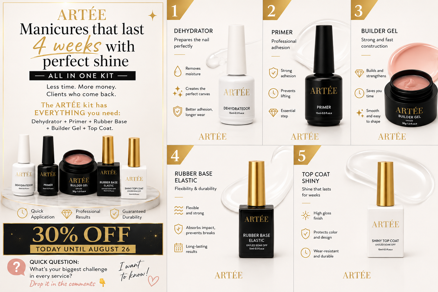 ARTÉE Complete Kit - 30% OFF (Until August 26)