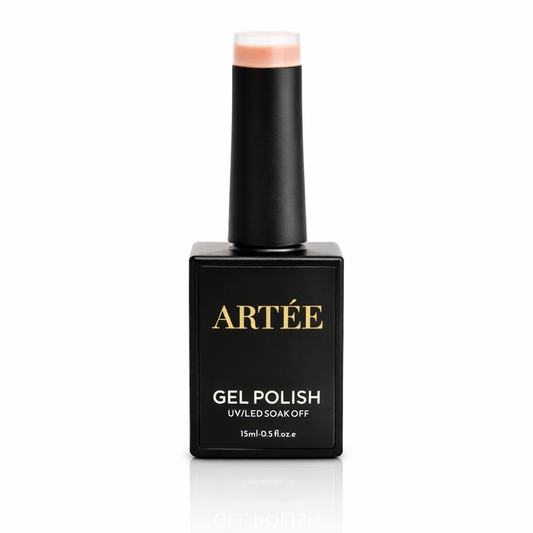 ARTÉE Gel Polish - Glitter - Soft Peach Sparkle