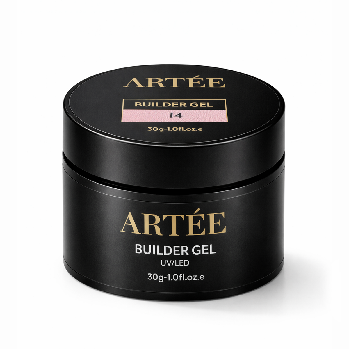 ARTÉE Builder Gel - Dusty Rose-Medium Viscosity for Nail Extensions & Overlay