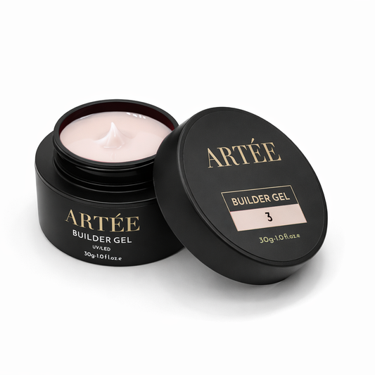 ARTÉE Builder Gel - Soft Blush-Medium Viscosity for Nails Extensions & Overlays