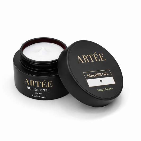 ARTÉE Builder Gel - Pure White-Medium Viscosity for Nails Extensions & Overlays