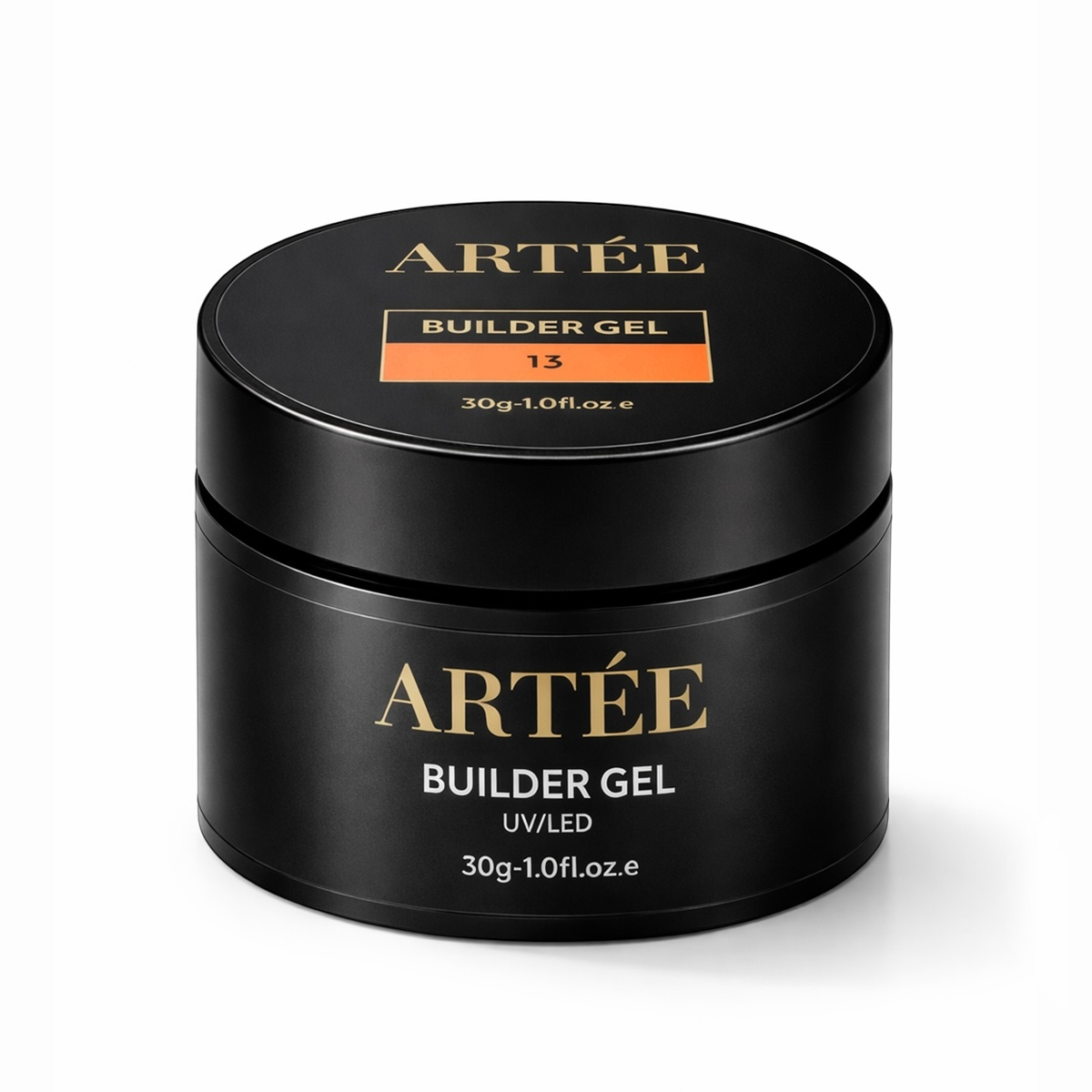 ARTÉE Builder Gel - Tangerine Dream-Medium Viscosity for Nail Extensions & Overlay